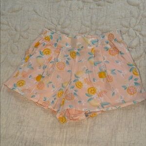 Janie and Jack NWT Floral Peach Women's Shorts